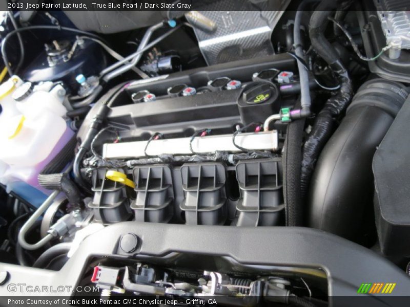 True Blue Pearl / Dark Slate Gray 2013 Jeep Patriot Latitude
