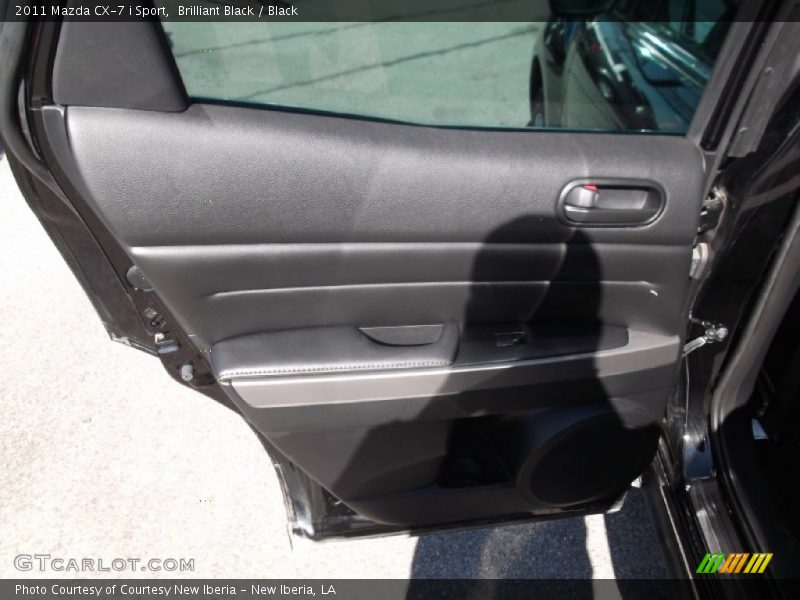 Brilliant Black / Black 2011 Mazda CX-7 i Sport