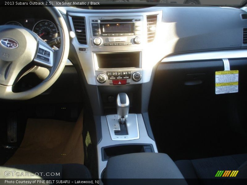 Ice Silver Metallic / Black 2013 Subaru Outback 2.5i