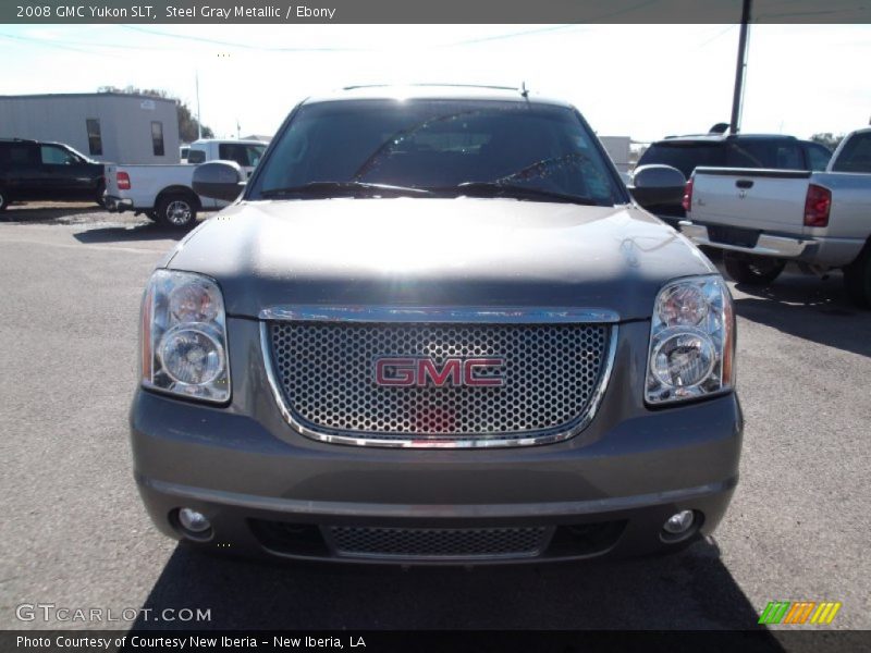 Steel Gray Metallic / Ebony 2008 GMC Yukon SLT