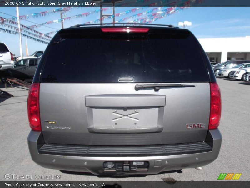 Steel Gray Metallic / Ebony 2008 GMC Yukon SLT