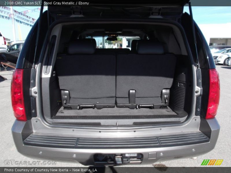 Steel Gray Metallic / Ebony 2008 GMC Yukon SLT