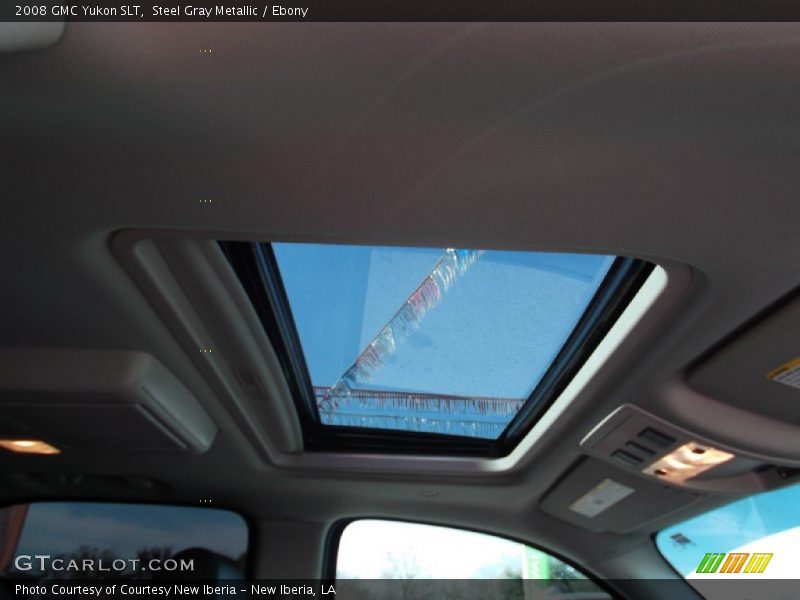 Steel Gray Metallic / Ebony 2008 GMC Yukon SLT