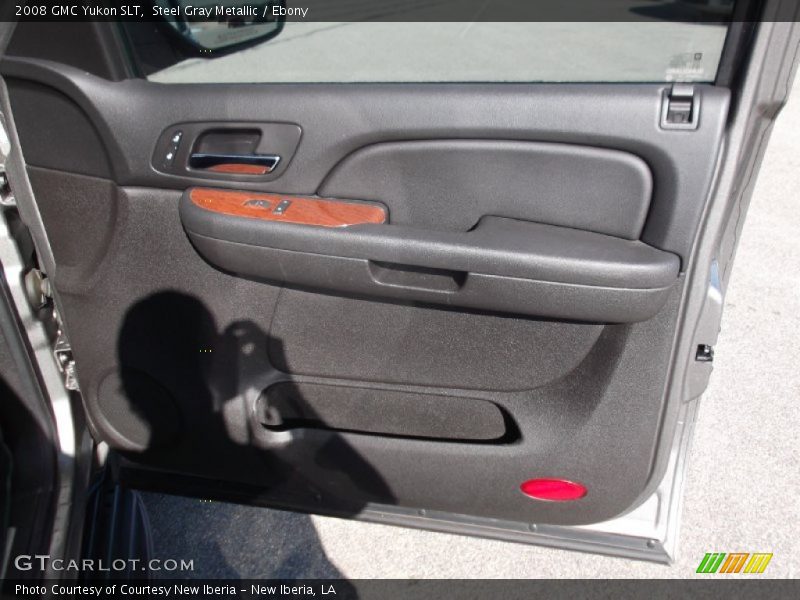 Steel Gray Metallic / Ebony 2008 GMC Yukon SLT