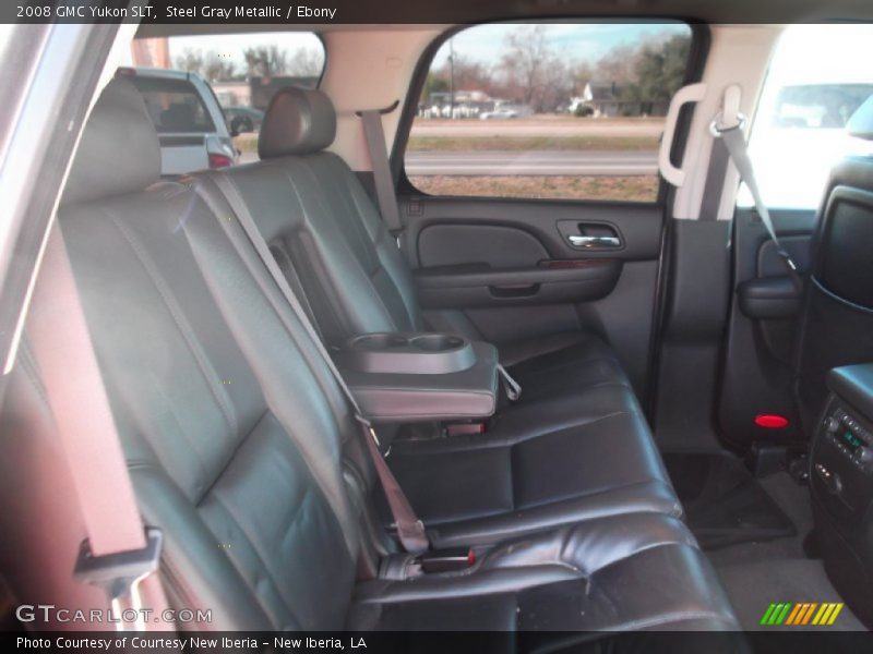 Steel Gray Metallic / Ebony 2008 GMC Yukon SLT