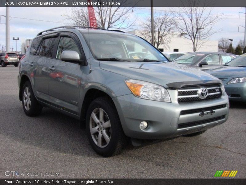 Everglade Metallic / Taupe 2008 Toyota RAV4 Limited V6 4WD