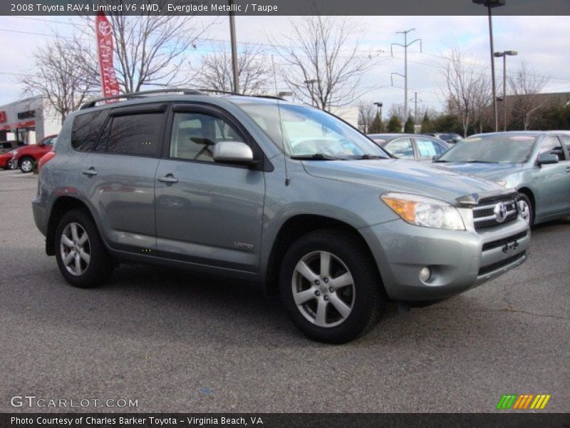 Everglade Metallic / Taupe 2008 Toyota RAV4 Limited V6 4WD