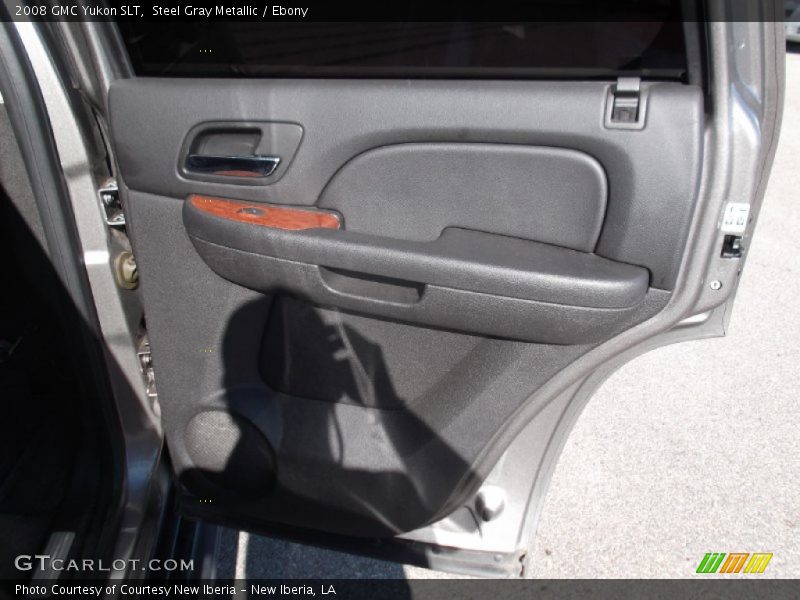 Steel Gray Metallic / Ebony 2008 GMC Yukon SLT