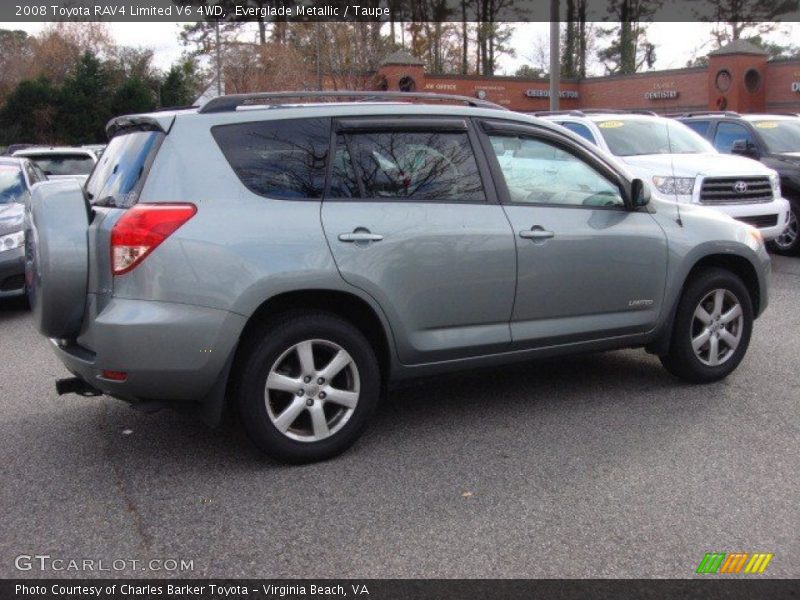 Everglade Metallic / Taupe 2008 Toyota RAV4 Limited V6 4WD