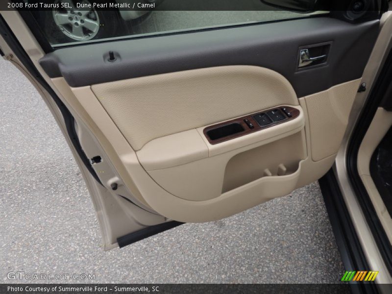 Dune Pearl Metallic / Camel 2008 Ford Taurus SEL