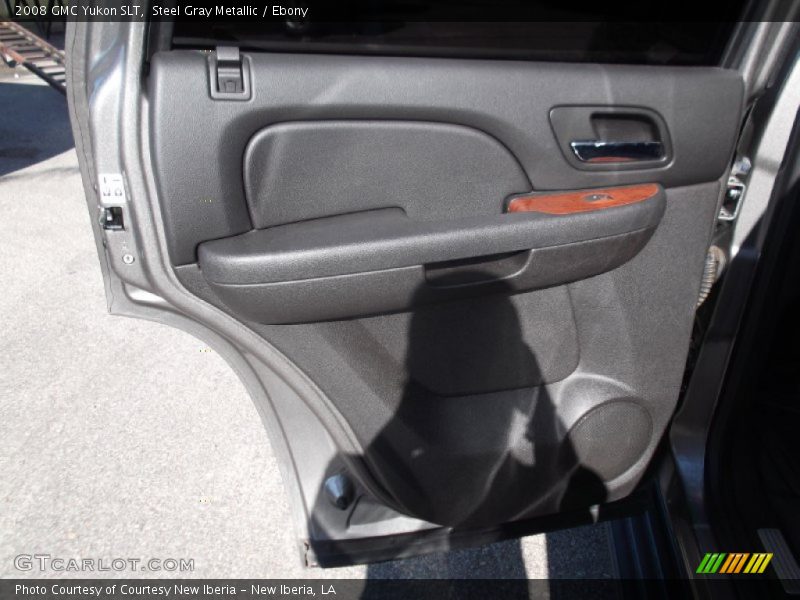 Steel Gray Metallic / Ebony 2008 GMC Yukon SLT