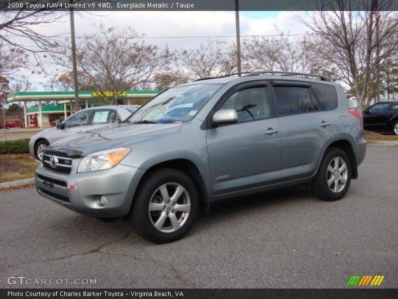 Everglade Metallic / Taupe 2008 Toyota RAV4 Limited V6 4WD