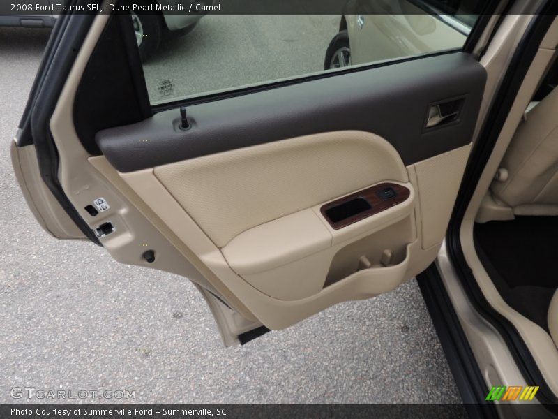 Dune Pearl Metallic / Camel 2008 Ford Taurus SEL