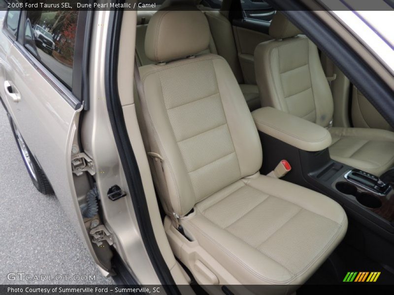 Dune Pearl Metallic / Camel 2008 Ford Taurus SEL