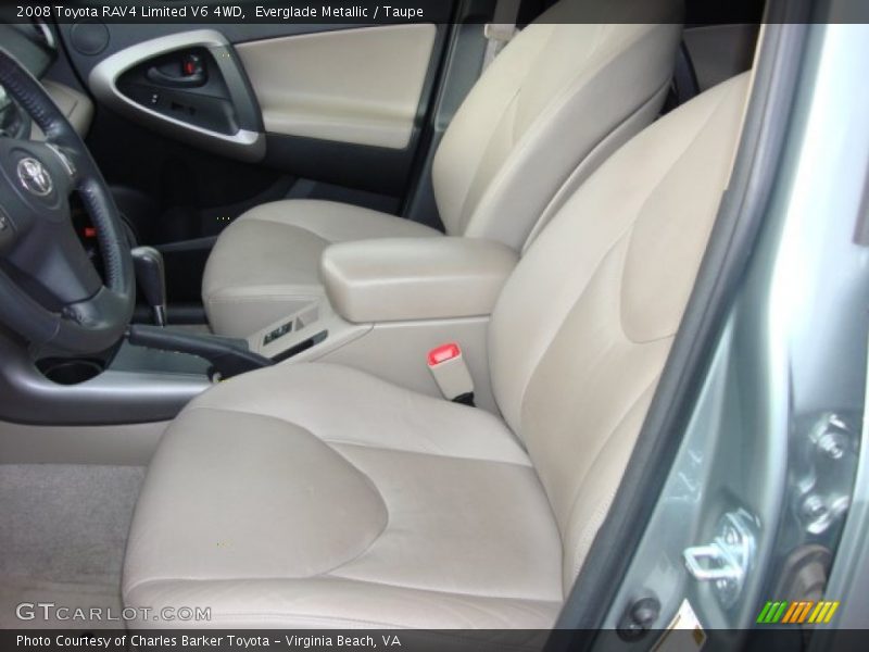 Everglade Metallic / Taupe 2008 Toyota RAV4 Limited V6 4WD