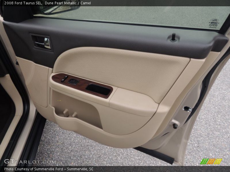 Dune Pearl Metallic / Camel 2008 Ford Taurus SEL