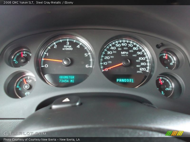 Steel Gray Metallic / Ebony 2008 GMC Yukon SLT
