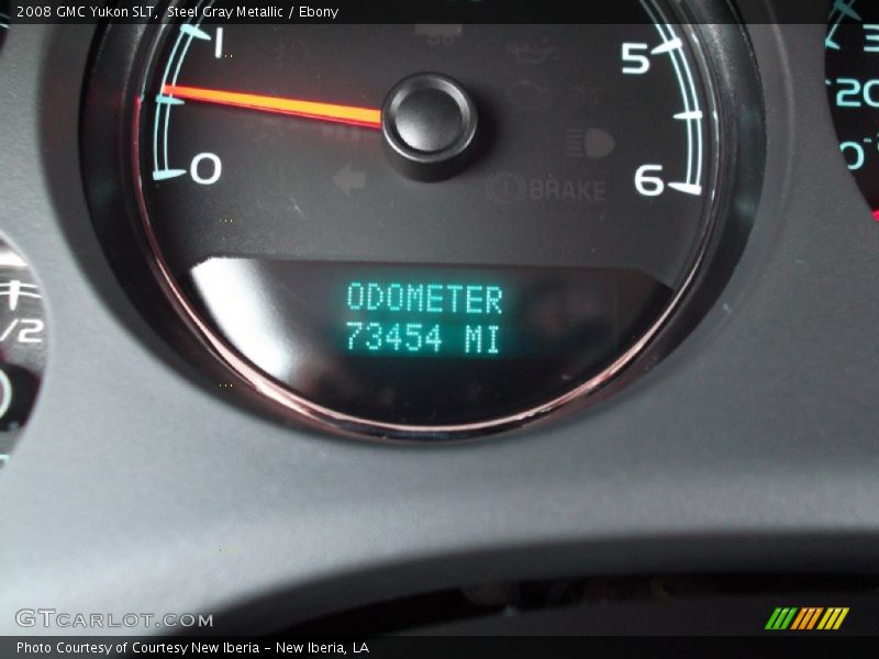Steel Gray Metallic / Ebony 2008 GMC Yukon SLT
