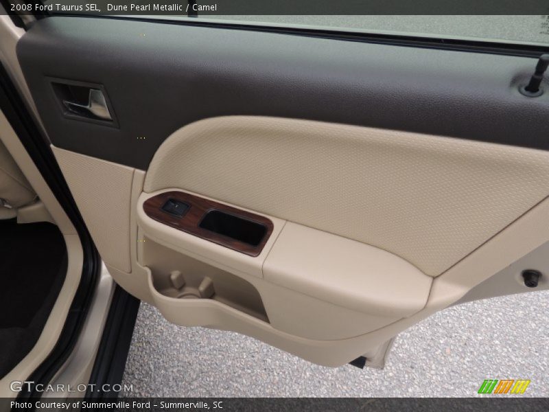 Dune Pearl Metallic / Camel 2008 Ford Taurus SEL