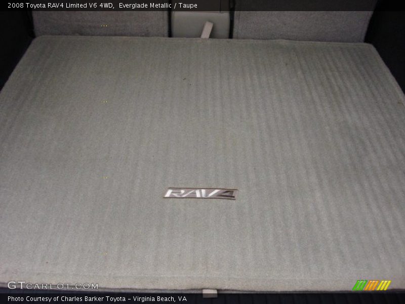 Everglade Metallic / Taupe 2008 Toyota RAV4 Limited V6 4WD