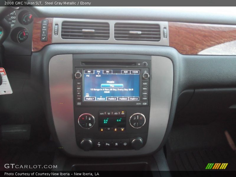 Steel Gray Metallic / Ebony 2008 GMC Yukon SLT