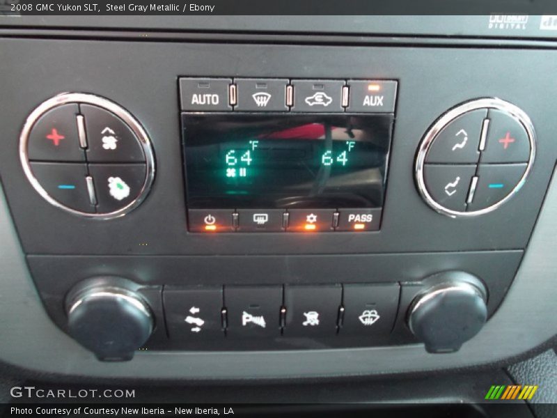 Steel Gray Metallic / Ebony 2008 GMC Yukon SLT