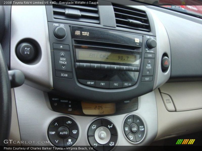 Everglade Metallic / Taupe 2008 Toyota RAV4 Limited V6 4WD