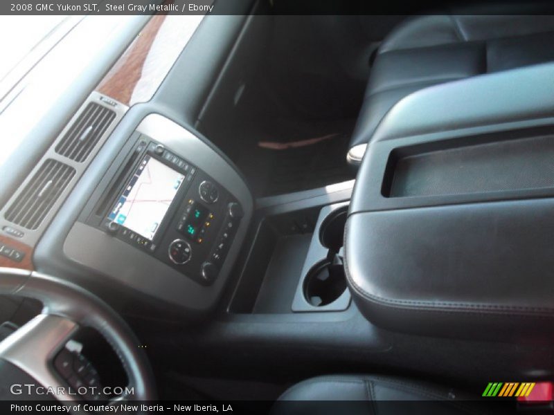 Steel Gray Metallic / Ebony 2008 GMC Yukon SLT