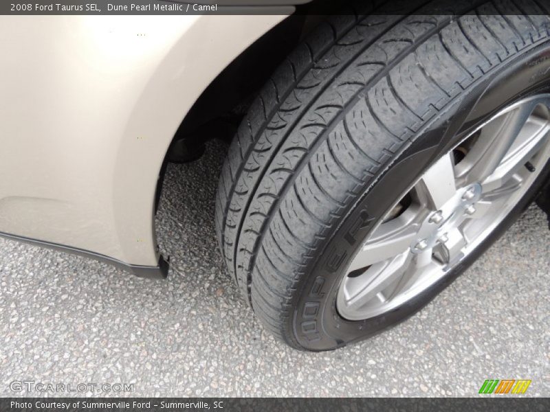 Dune Pearl Metallic / Camel 2008 Ford Taurus SEL