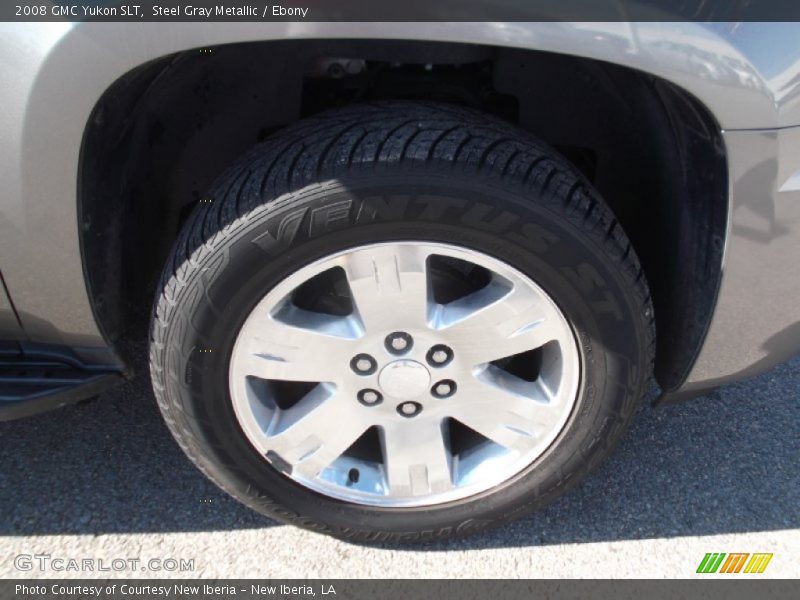 Steel Gray Metallic / Ebony 2008 GMC Yukon SLT