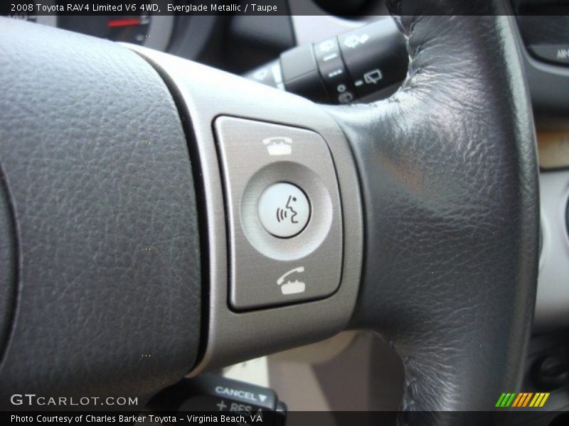 Everglade Metallic / Taupe 2008 Toyota RAV4 Limited V6 4WD