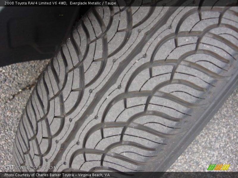 Everglade Metallic / Taupe 2008 Toyota RAV4 Limited V6 4WD