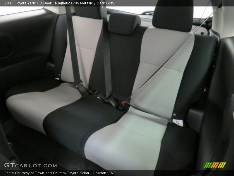 Magnetic Gray Metallic / Dark Gray 2013 Toyota Yaris L 3 Door