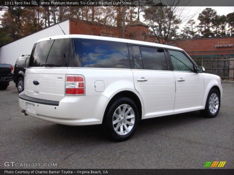  2011 Flex SEL White Platinum Metallic Tri-Coat