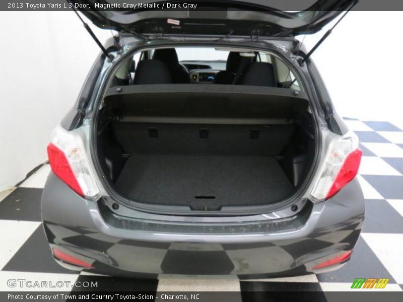 Magnetic Gray Metallic / Dark Gray 2013 Toyota Yaris L 3 Door