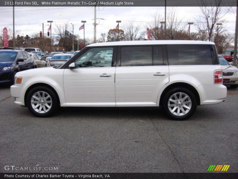  2011 Flex SEL White Platinum Metallic Tri-Coat