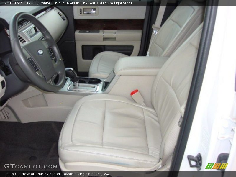 Front Seat of 2011 Flex SEL