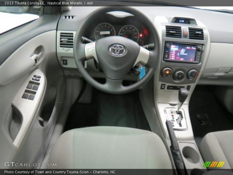 Nautical Blue Metallic / Ash 2013 Toyota Corolla LE