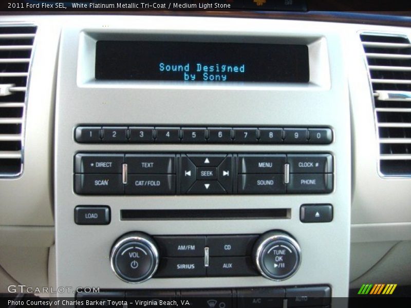 Controls of 2011 Flex SEL