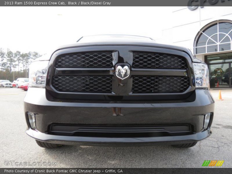 Black / Black/Diesel Gray 2013 Ram 1500 Express Crew Cab