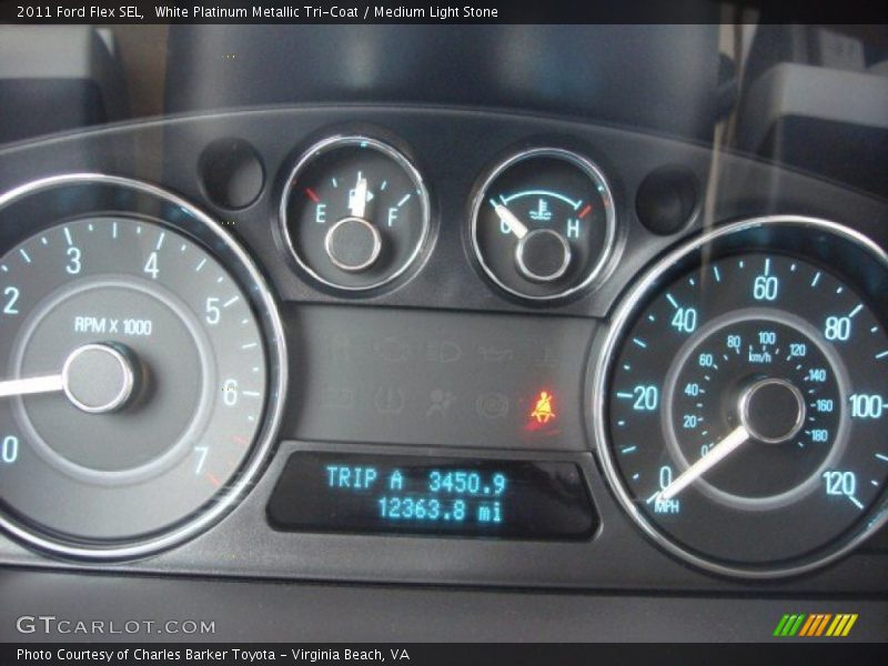  2011 Flex SEL SEL Gauges