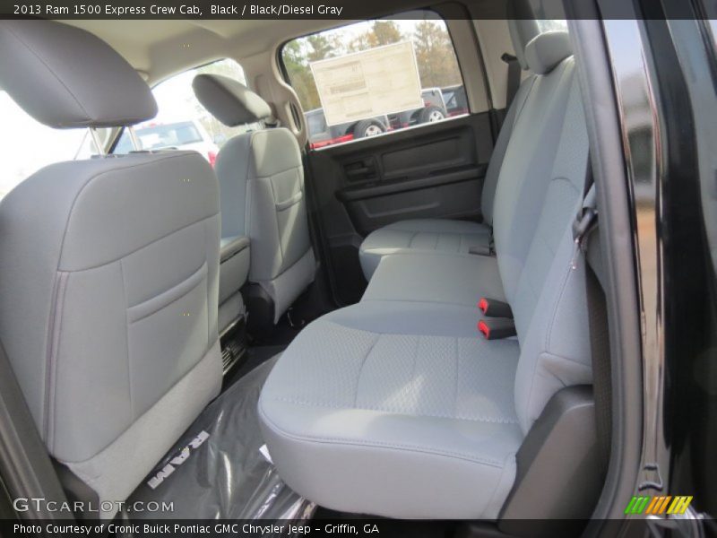 Black / Black/Diesel Gray 2013 Ram 1500 Express Crew Cab