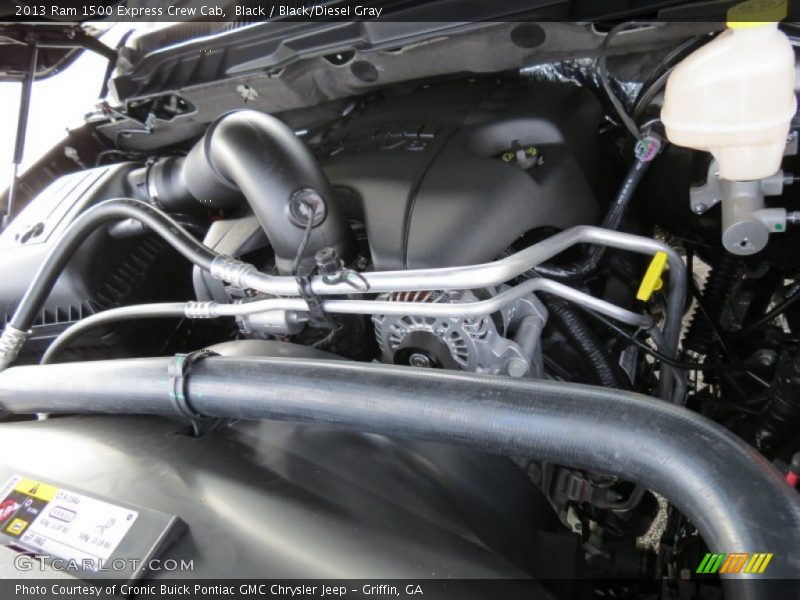 Black / Black/Diesel Gray 2013 Ram 1500 Express Crew Cab