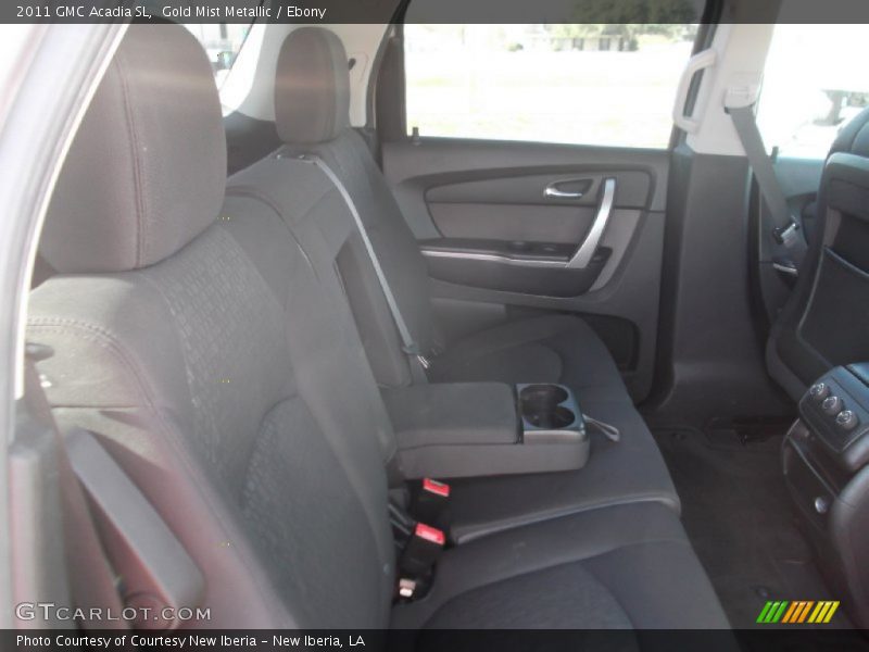 Gold Mist Metallic / Ebony 2011 GMC Acadia SL