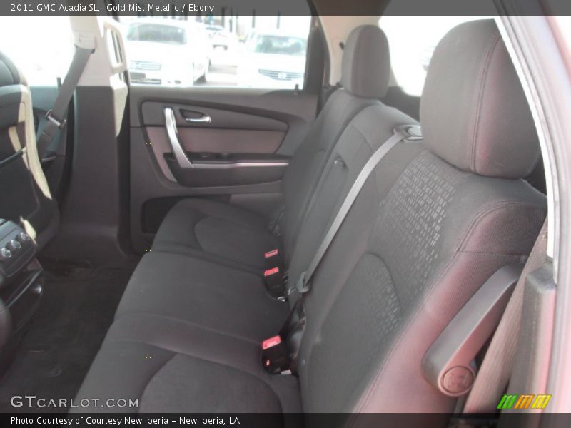 Gold Mist Metallic / Ebony 2011 GMC Acadia SL