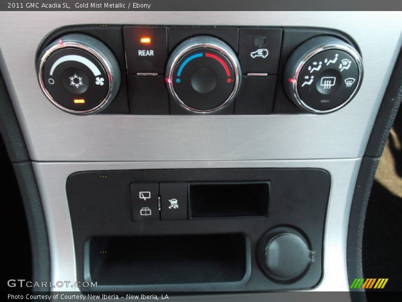 Gold Mist Metallic / Ebony 2011 GMC Acadia SL