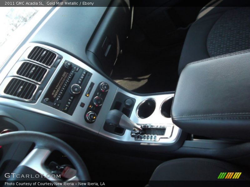 Gold Mist Metallic / Ebony 2011 GMC Acadia SL