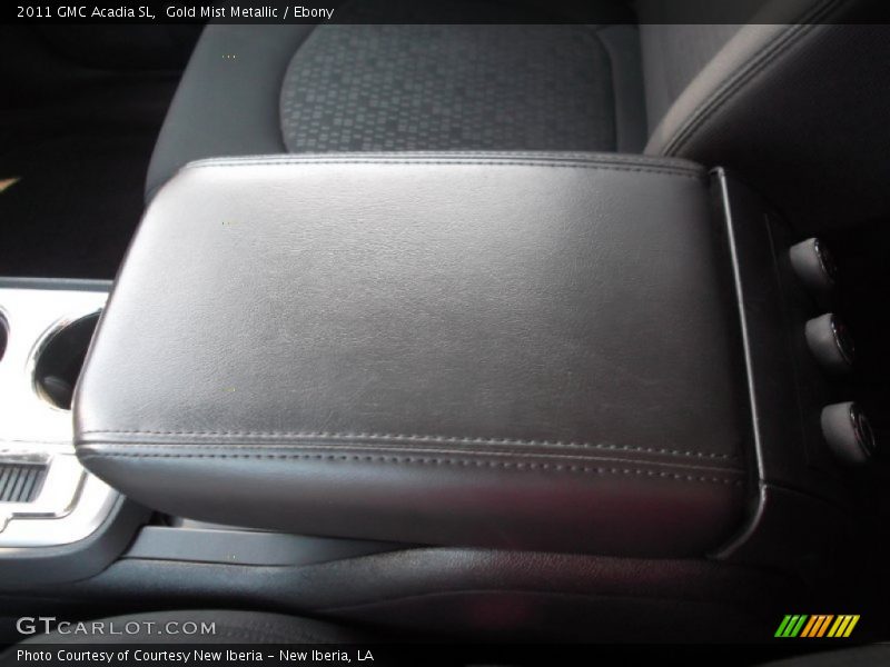 Gold Mist Metallic / Ebony 2011 GMC Acadia SL