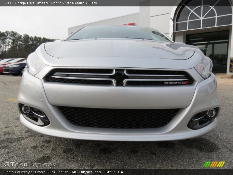 Bright Silver Metallic / Black 2013 Dodge Dart Limited