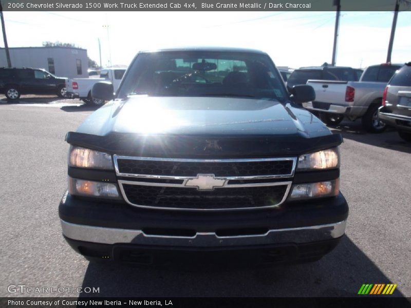 Blue Granite Metallic / Dark Charcoal 2006 Chevrolet Silverado 1500 Work Truck Extended Cab 4x4